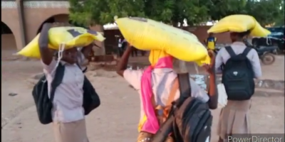 Ouahigouya : DSF vient en aide aux élèves déplacés internes