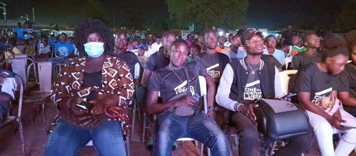Ciné Droit Libre 2022 :La ville  de Dedougou était au rythme du festival