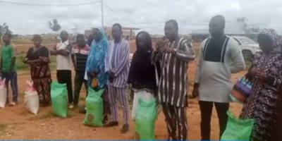 Ouahigouya :80 sacs de riz offerts aux personnes déplacées internes de Titao